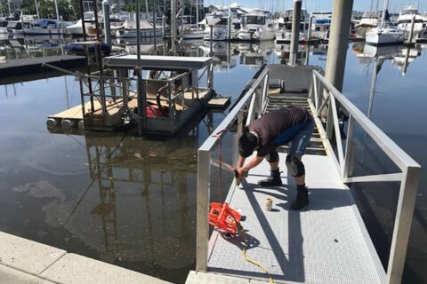 pontoon maintenance