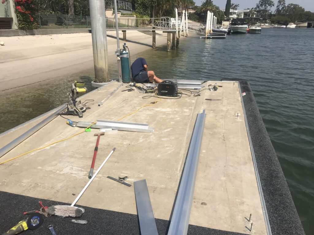 Pontoon Recarpeting in Yamba 