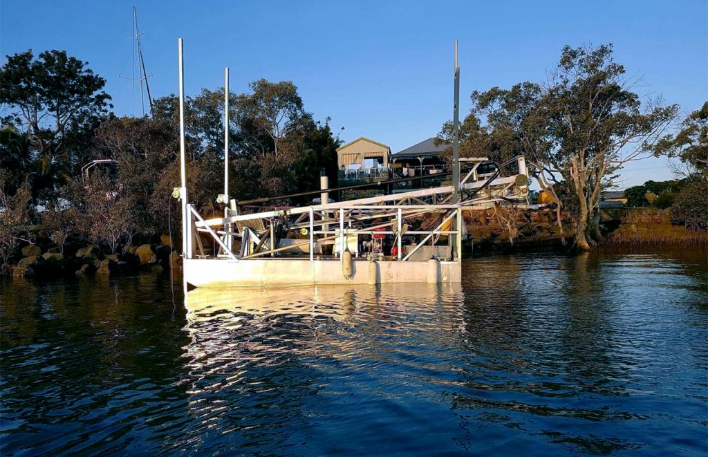 Pontoon Piling in Yamba