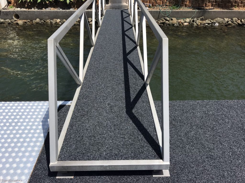 gangway on pontoon