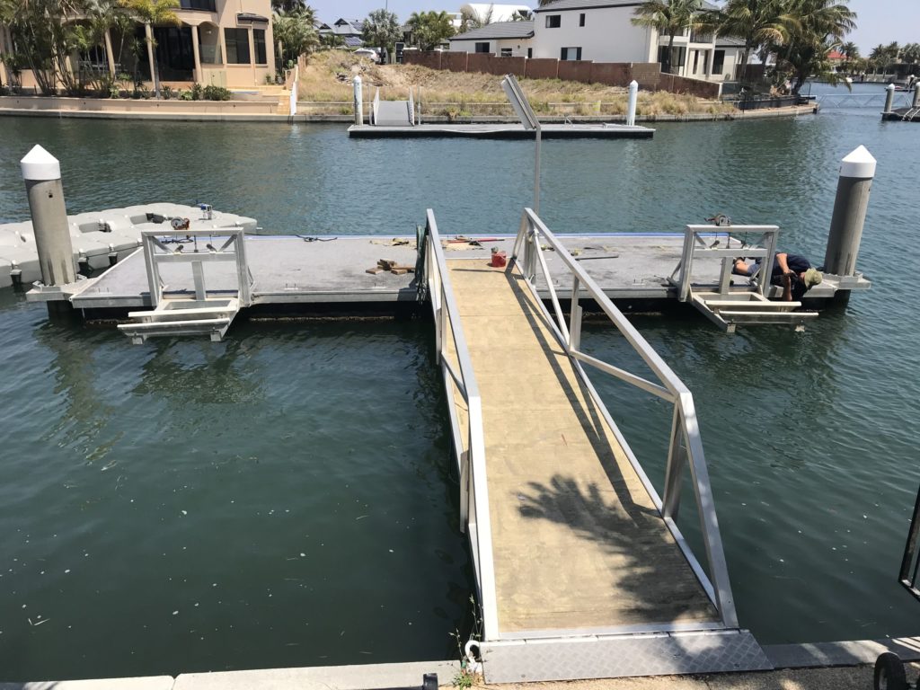 pontoon maintenance Gold Coast