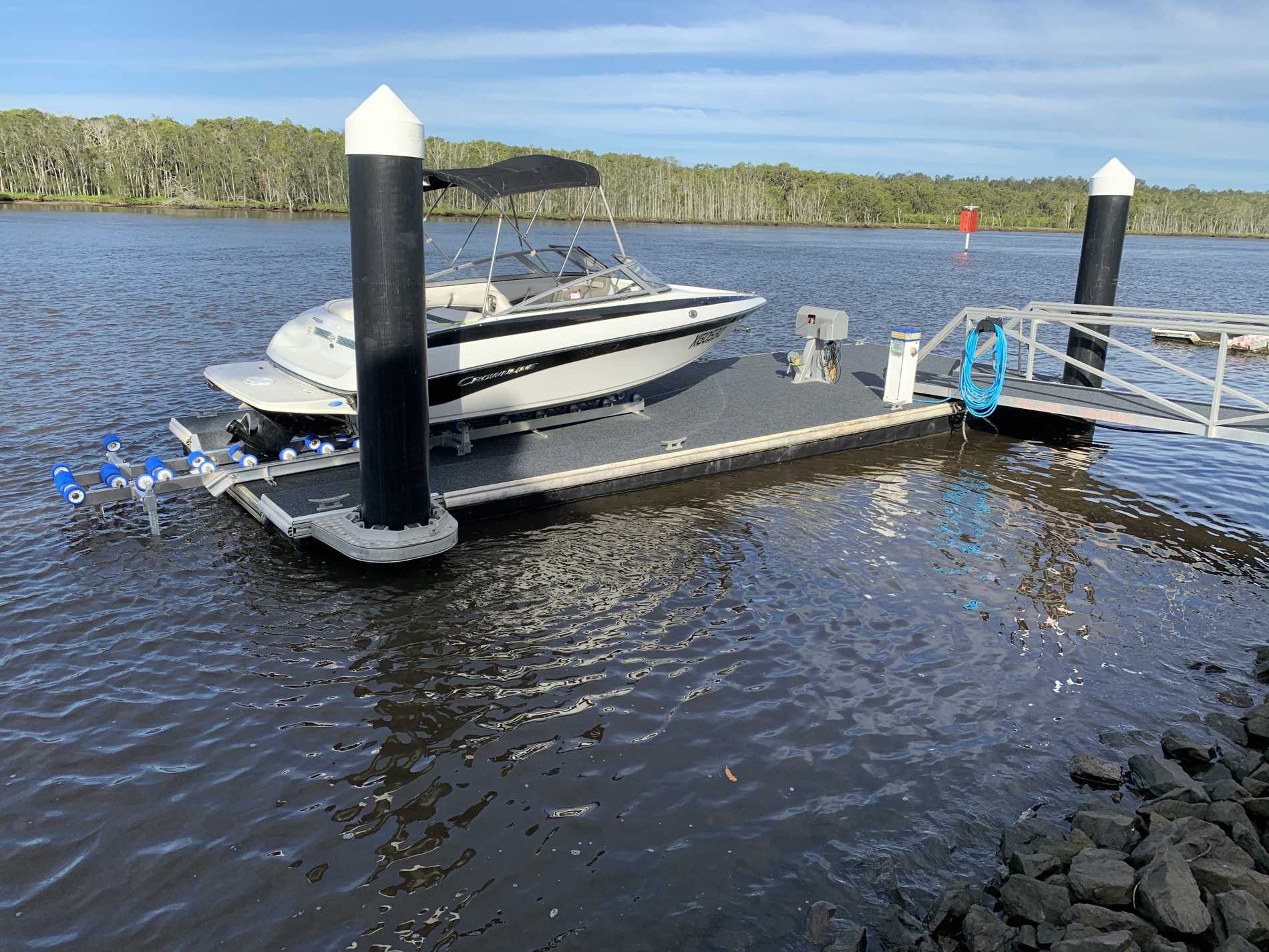 How Do You Keep A Floating Dock In Place Micks Marine Maintenance