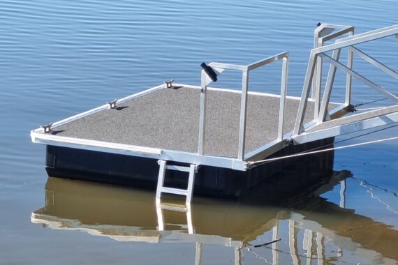 pontoon ladder