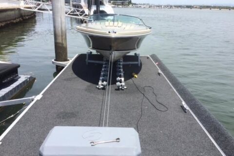 floating pontoon winch