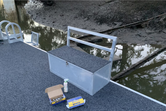 Lockable Storage Solutions for Floating Pontoons