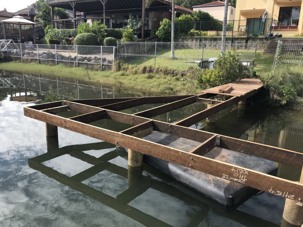Jetty Repairs in Bribie Island